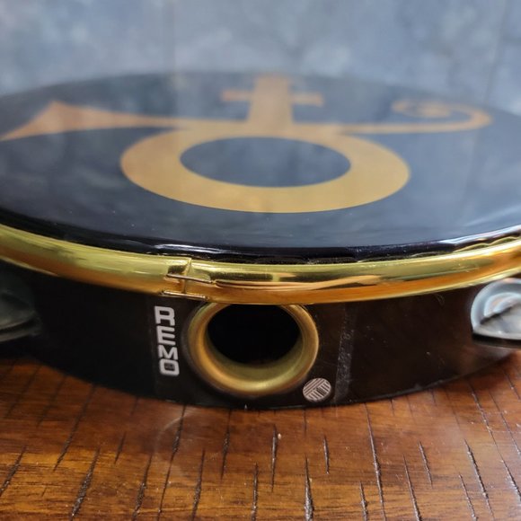 Prince Tour Love Symbol Tambourine collectible from MSG, NYC 2010, Rare - Picture 5 of 6